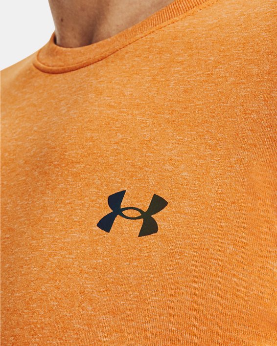 Men's UA RUSH™ Seamless Short Sleeve, Orange, pdpMainDesktop image number 4